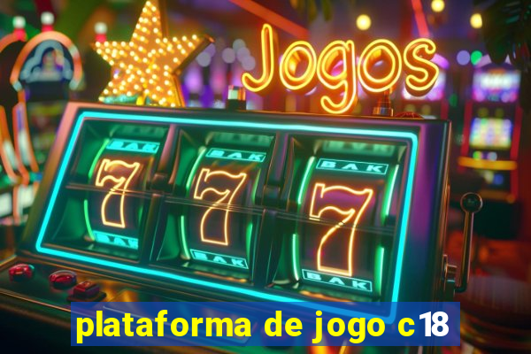 plataforma de jogo c18